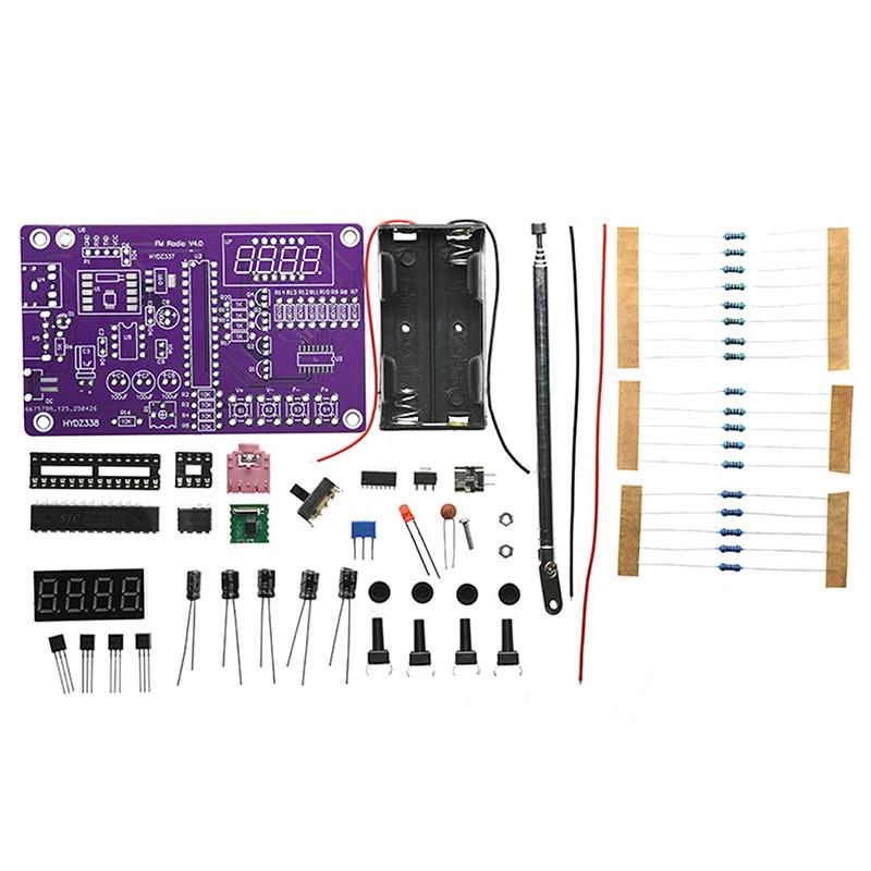 Diy Electronics Kits For Adults - Двухканальный FM-радиоприемник DIY: набор для сборки