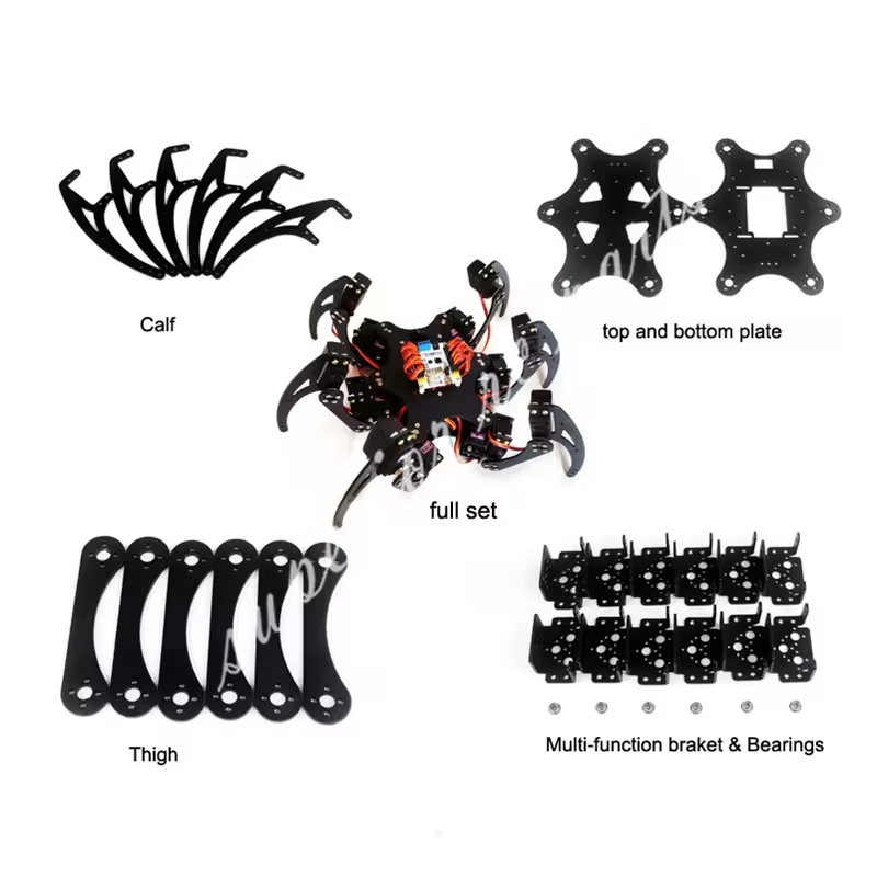Diy Robot Electronics Kit - Алюминиевый шестигранный кронштейн «Паук» на 18