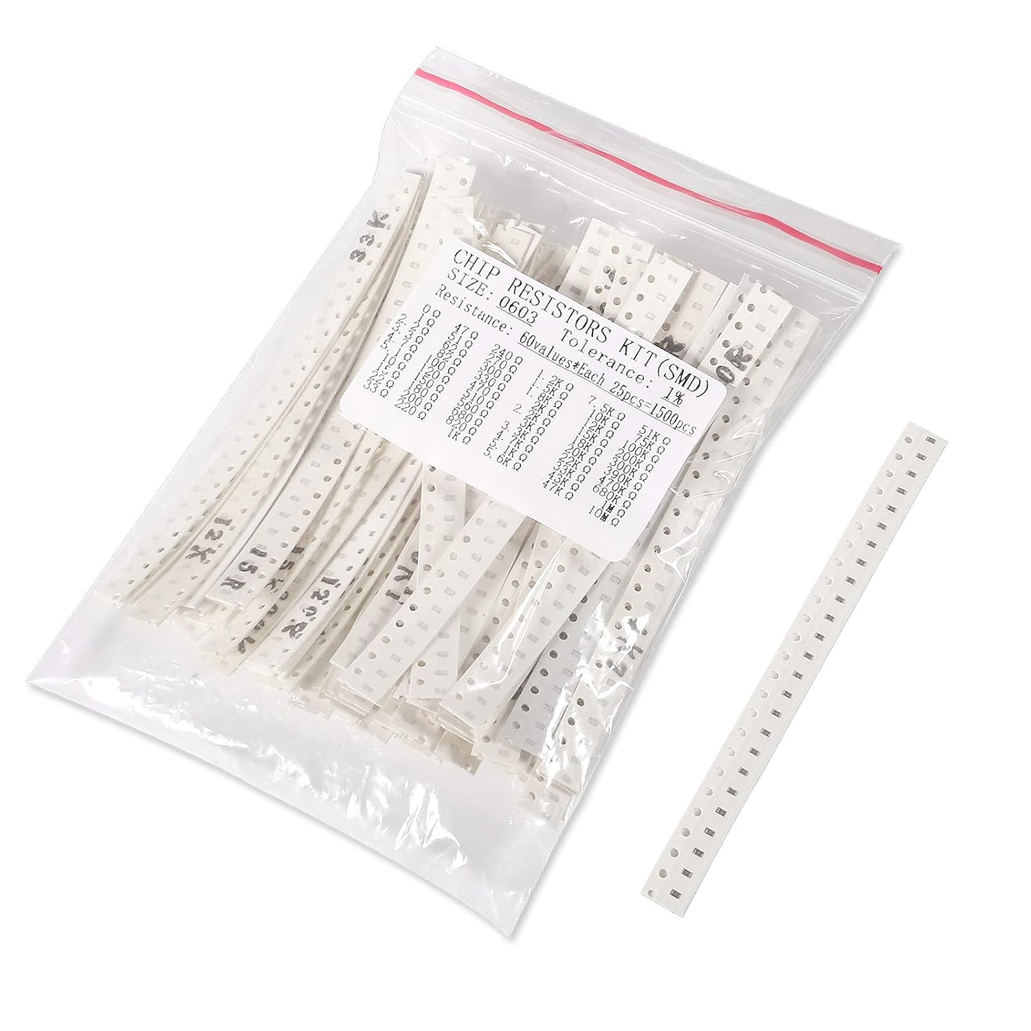 Resistor Kit 1 4W - 1500 шт. 0603 комплект резисторов SMD,