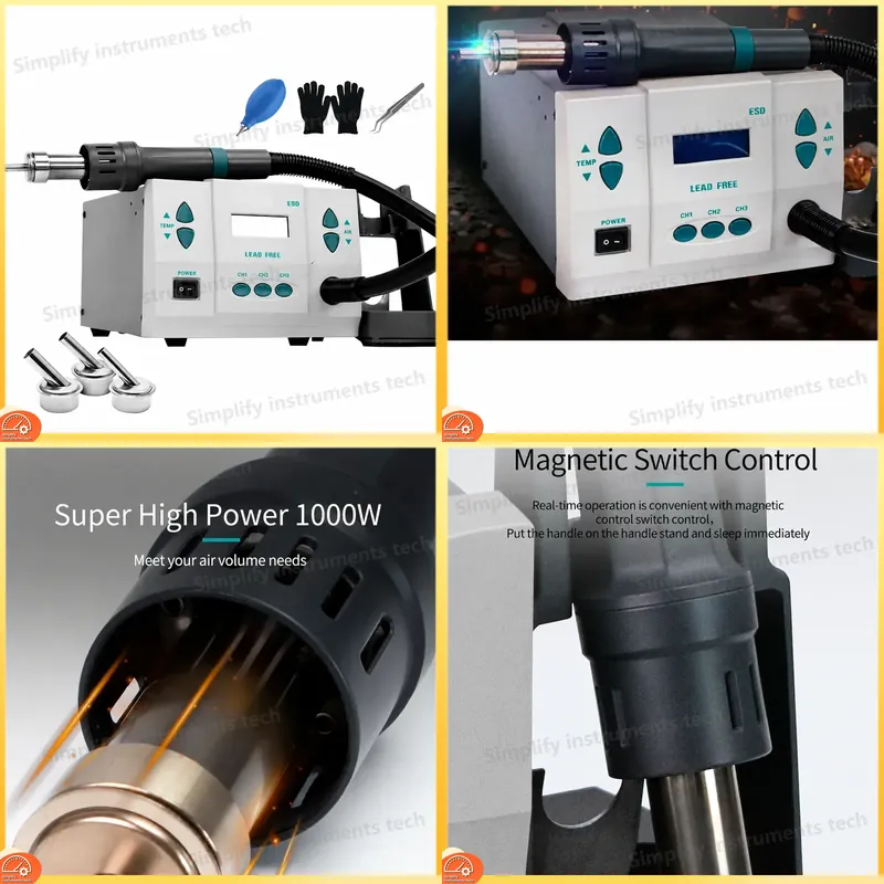 Diy Soldering Station No Electronics - Паяльная станция с термофеном для BGA-пайки,