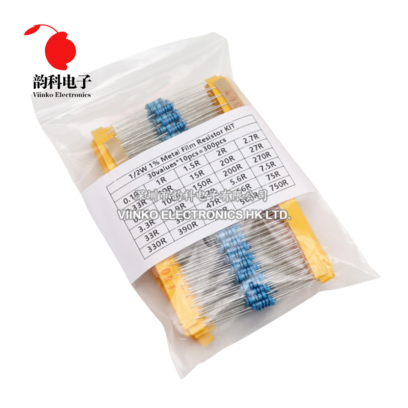 Resistor Kit 1 4W - 300 шт., 150 шт., 1/2 Вт,