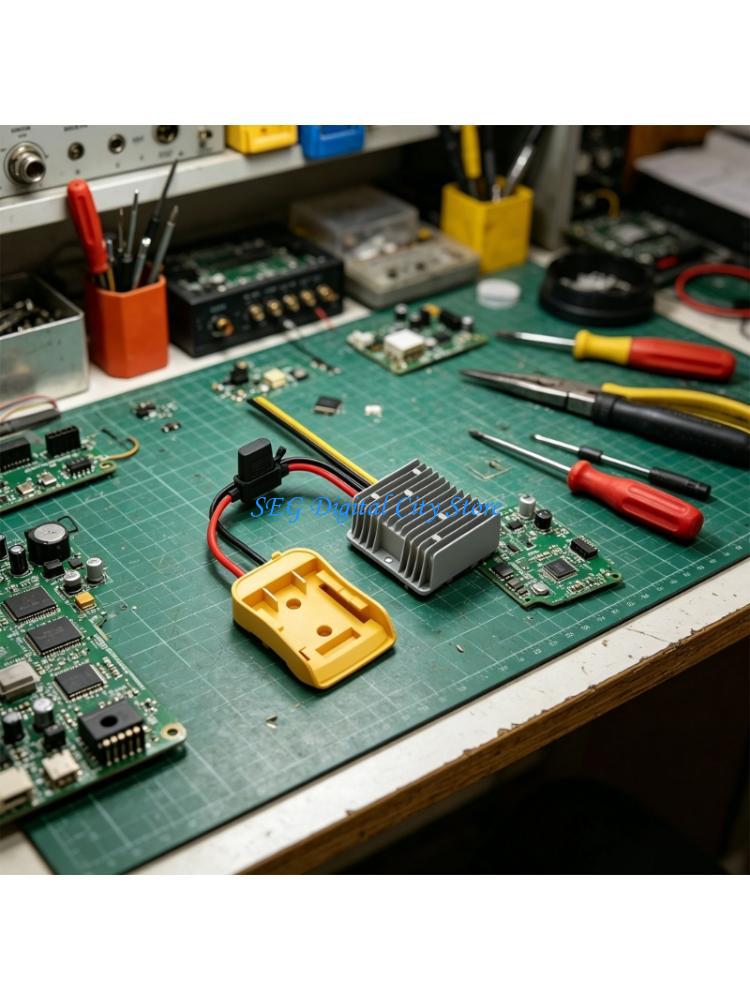 Diy Electronics Bench - U75B Адаптер батареи Модуль преобразователей мощности