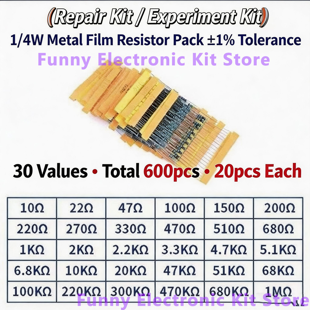 Набор из 600 шт. различных мет – обзор и цена Diy Electronics