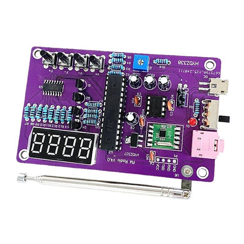 Двухканальный FM-радиоприемник – обзор и цена Diy Electronics Kits For Adults