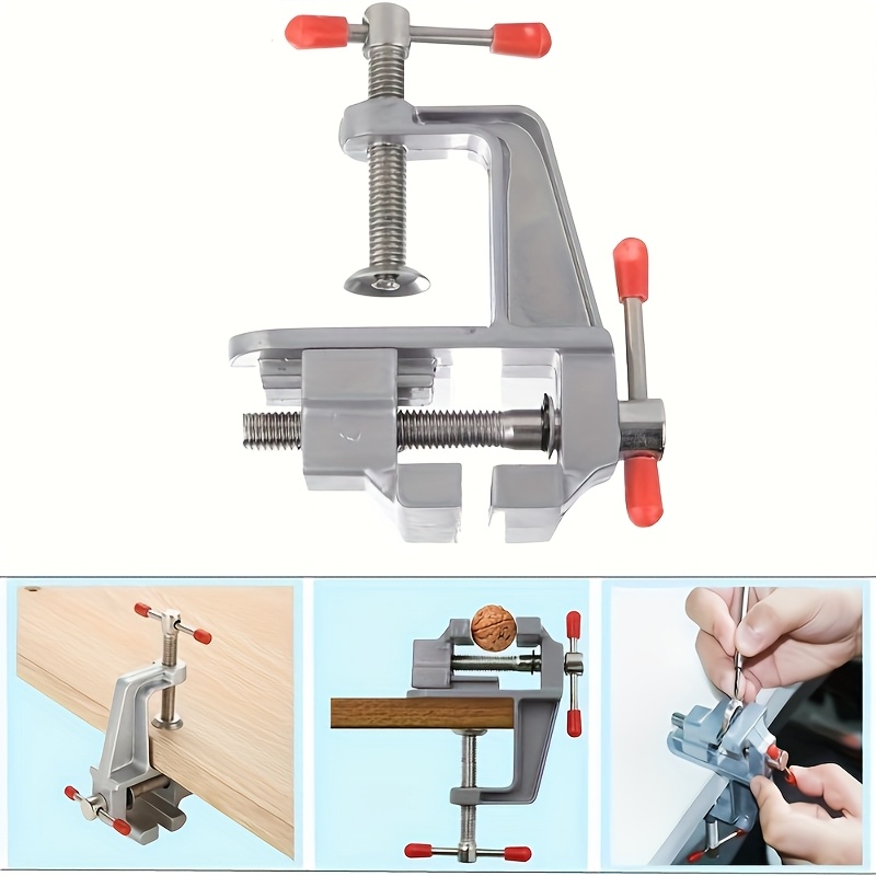 Цельные мини-тиски из алюминие – обзор и цена Diy Electronics Bench