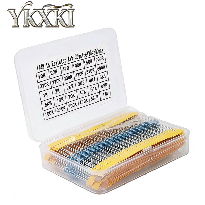 Набор металлопленочных резисто – обзор и цена Resistor Kit 1 4W