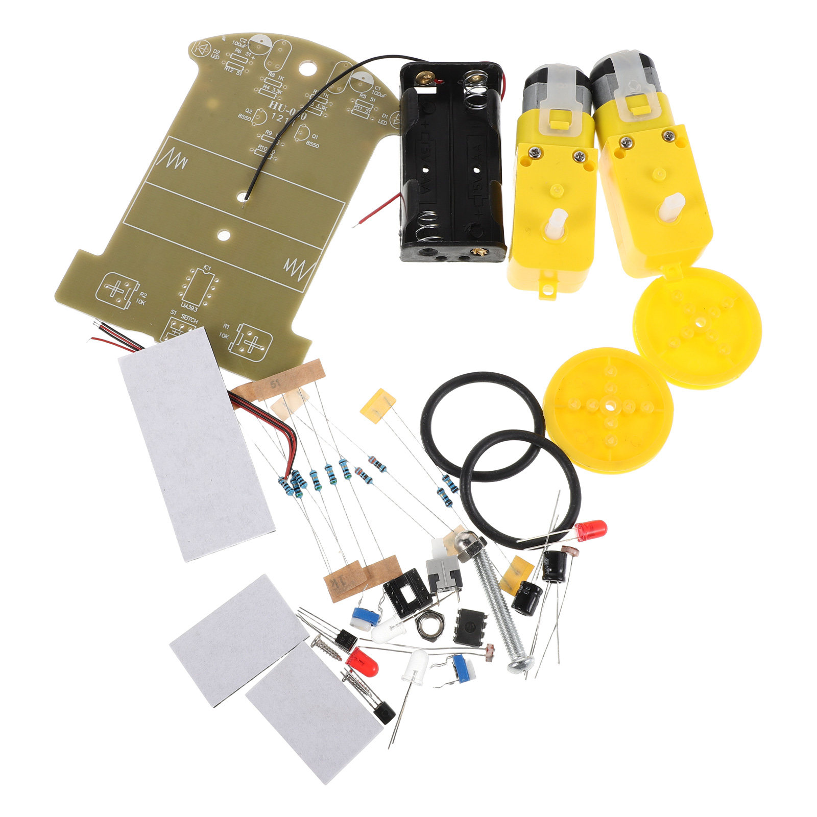 Набор для сборки робота-автомо – обзор и цена Diy Robot Electronics Kit