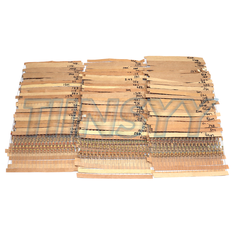 Набор из 3120 шт. (156 номинал – обзор и цена Resistor Kit 1 4W