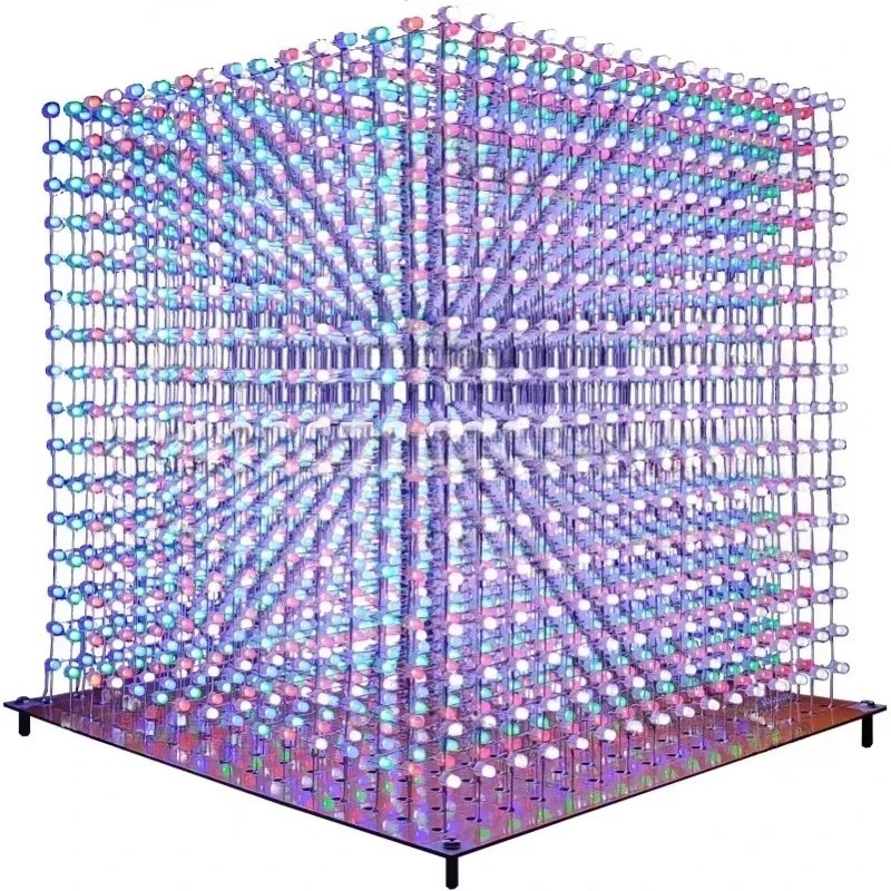 3 D16mini Light Cube Kit 16x16 – обзор и цена Diy Electronic