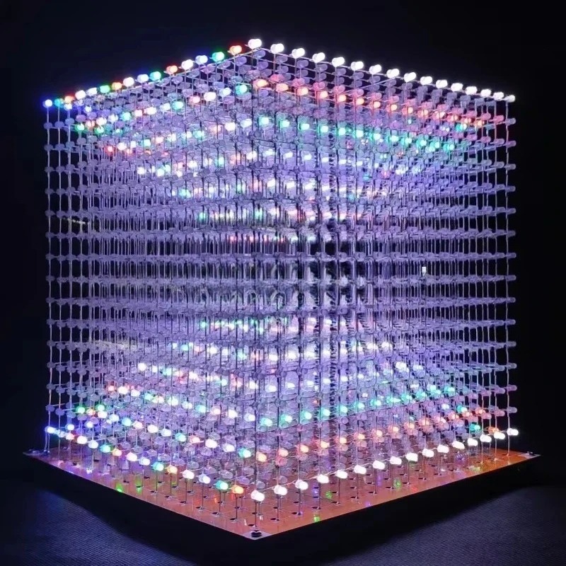 3 D16mini Light Cube Kit 16x16 – обзор и цена Diy Electronic