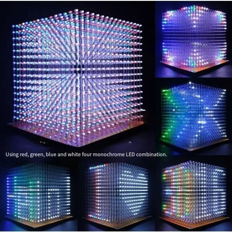 3 D16mini Light Cube Kit 16x16 – обзор и цена Diy Electronic