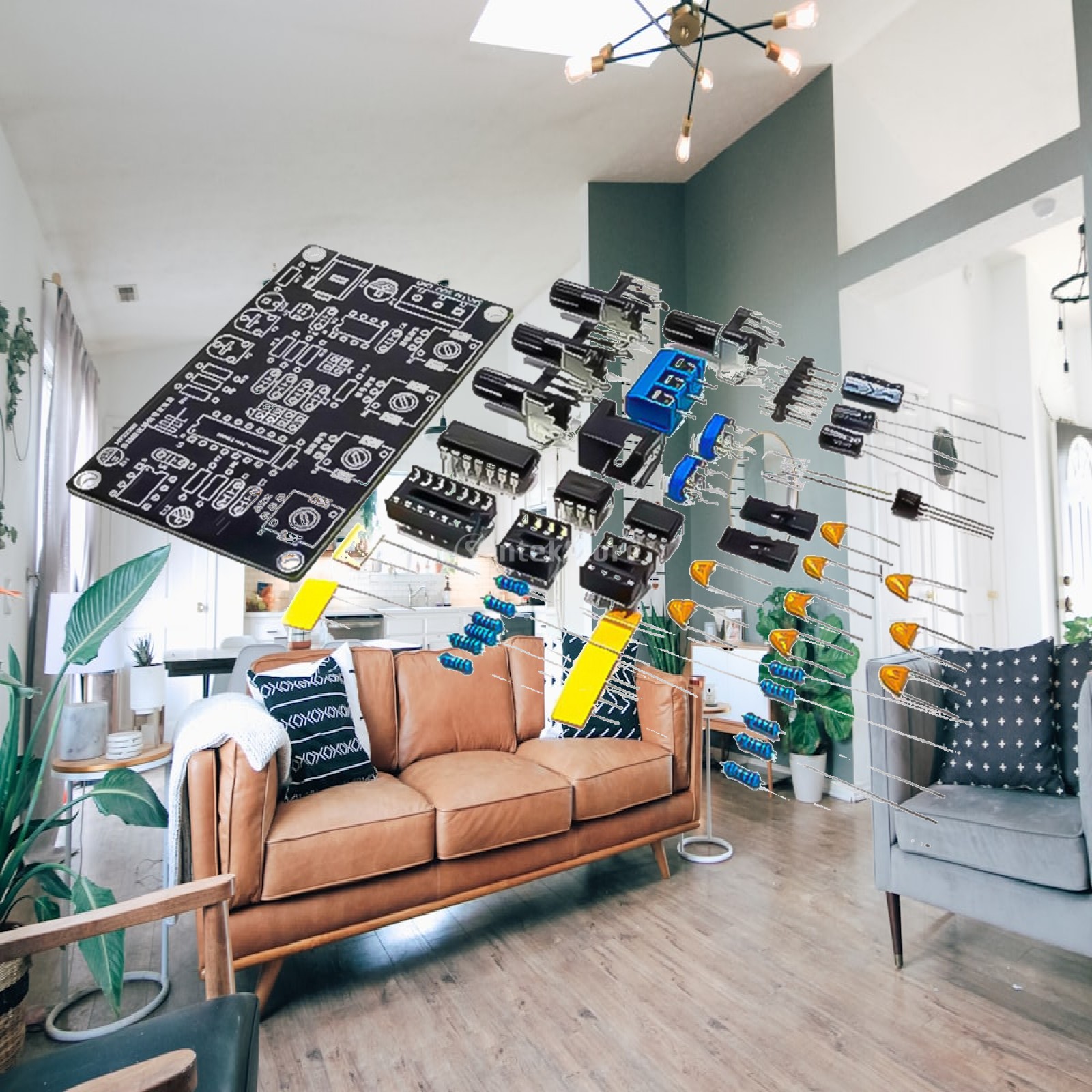 Набор для самостоятельной сбор – обзор и цена Diy Home Electronics Lab