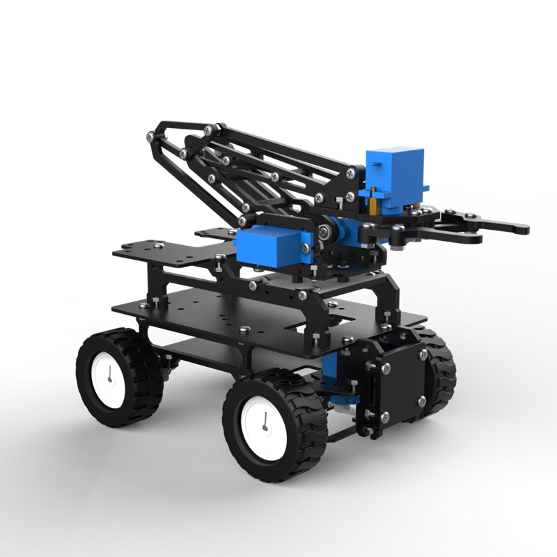 Акриловый 4WD робот-автомобиль – обзор и цена Diy Robot Electronics Kit