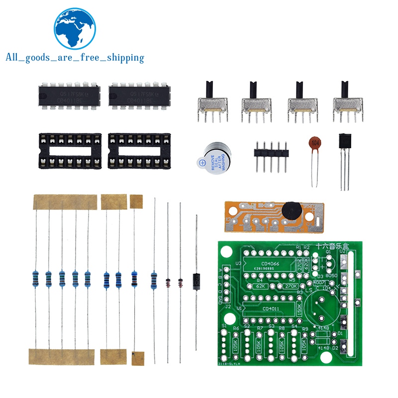 16 музыкальных звуковых блоков – обзор и цена Diy Electronics Music