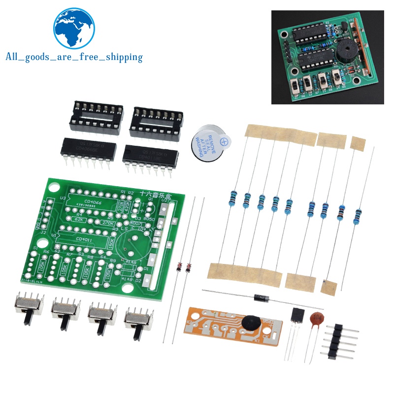 16 музыкальных звуковых блоков – обзор и цена Diy Electronics Music