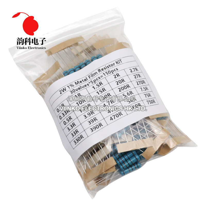 300 шт., 150 шт., 1/2 Вт, 1 Вт – обзор и цена Resistor Kit 1 4W