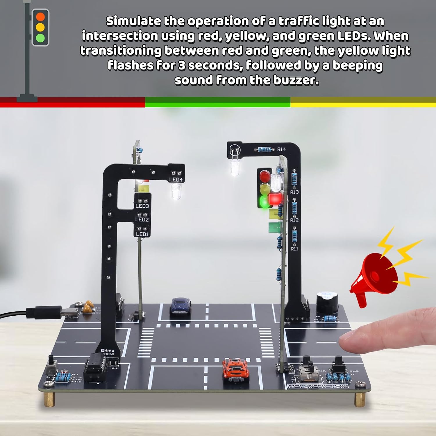 Комплект симулятора светофора  – обзор и цена Diy Electronics Kits For Adults